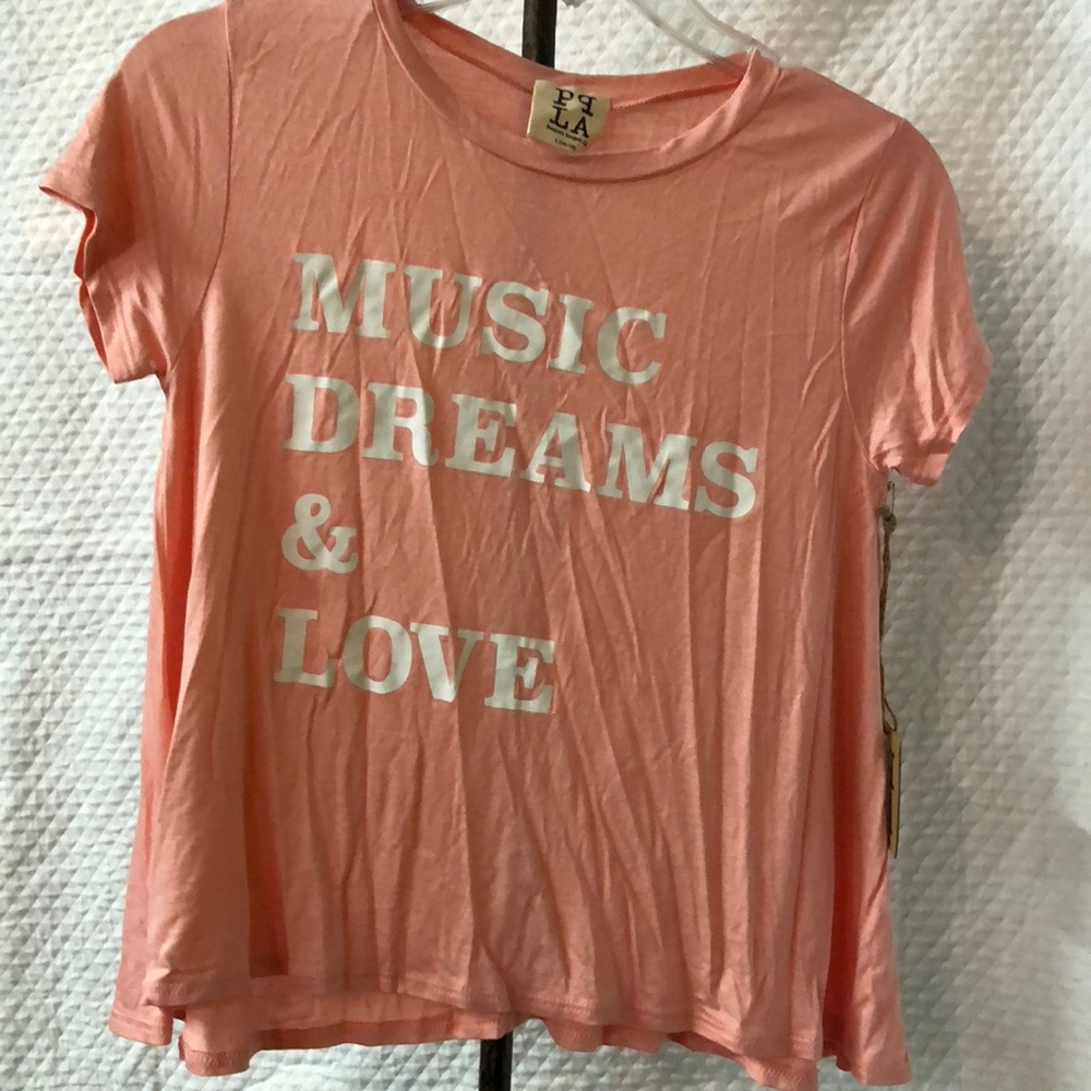 PPLA Girls Large 14-16 tee